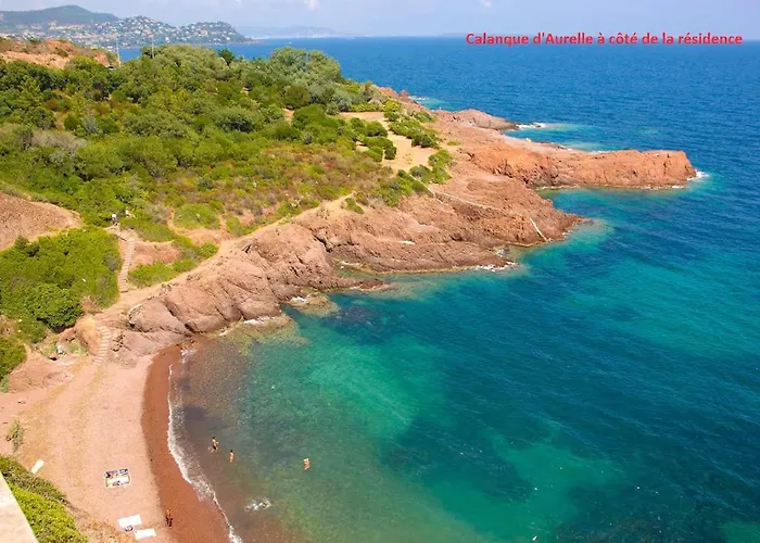 Fleur De Sel 55m2, Terrasse, Jardin, Pieds Dans L'eau, 4 Pers Apartment Saint-Raphael (Var)